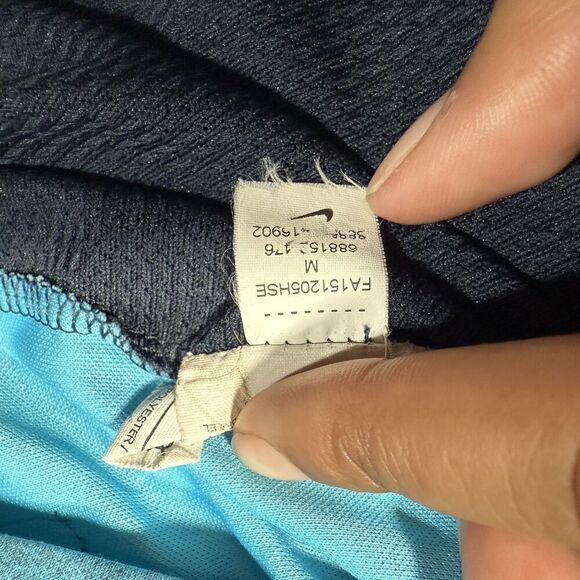 Nike Manchester City Training Jersey Mens M Blue  MCFC Crest - Picture 7 of 12